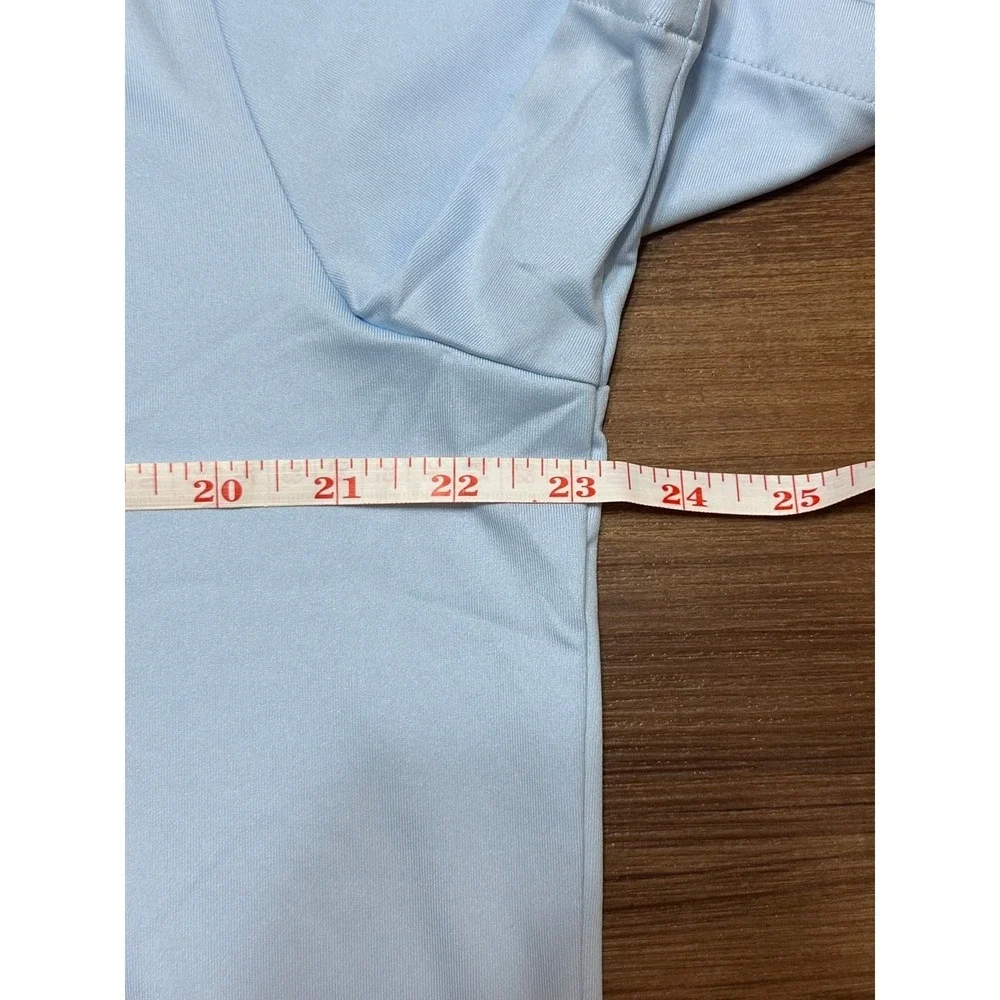 Nike Team USA Olympic Dri-FIT Polo Shirt Light Blue Mens Large (FV1908-441)